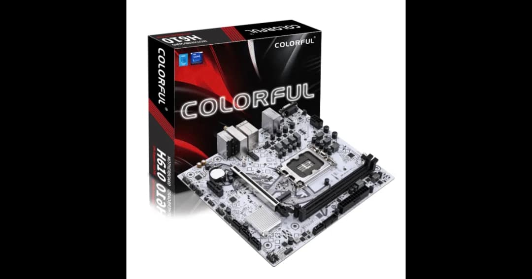 Colorful BATTLE-AX H610M-E WIFI V20 mATX Motherboard