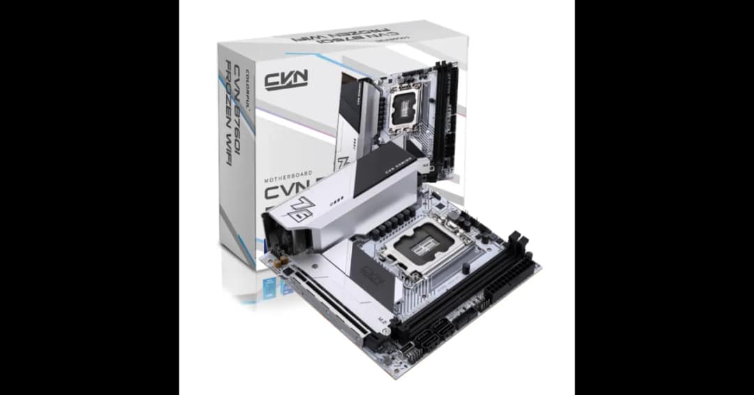 Colorful CVN B760I FROZEN WIFI V20 ITX Motherboard