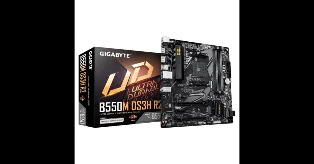 GIGABYTE B550M DS3H R2 mATX AMD Motherboard