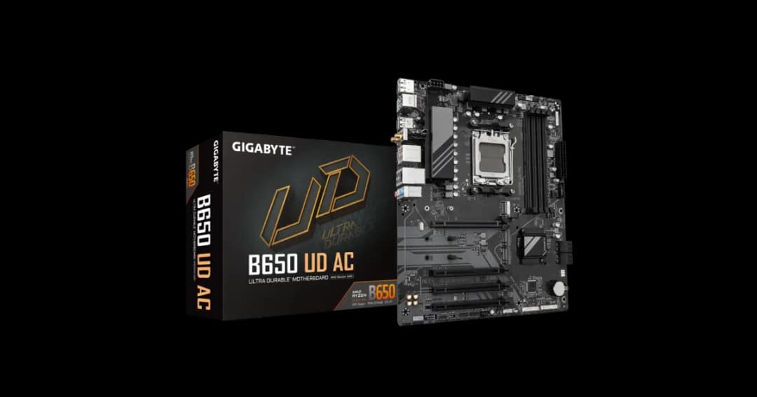 GIGABYTE B650 UD AC AM5 ATX Motherboard
