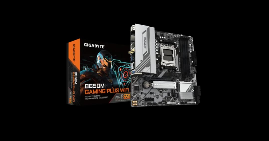 GIGABYTE B650M GAMING PLUS WIFI DDR5 AM5 Motherboard