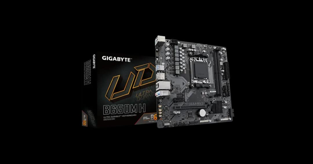 GIGABYTE B650M H AM5 Micro-ATX Motherboard