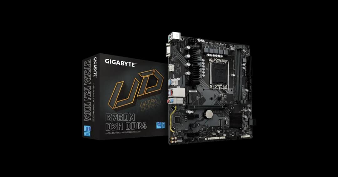 GIGABYTE B760M D2H DDR4 mATX Motherboard
