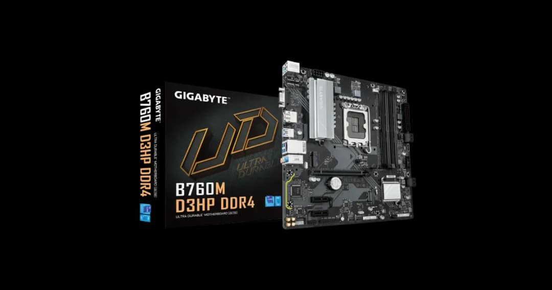 GIGABYTE B760M D3HP DDR4 Micro ATX Motherboard