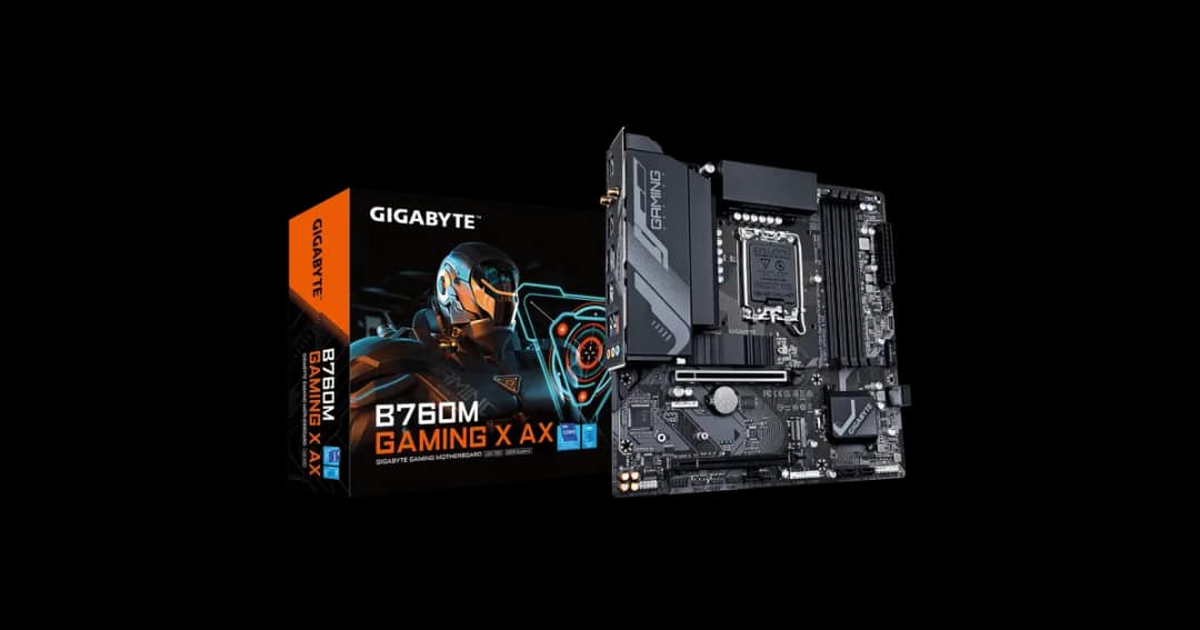 GIGABYTE B760M GAMING X AX DDR5 mATX Motherboard