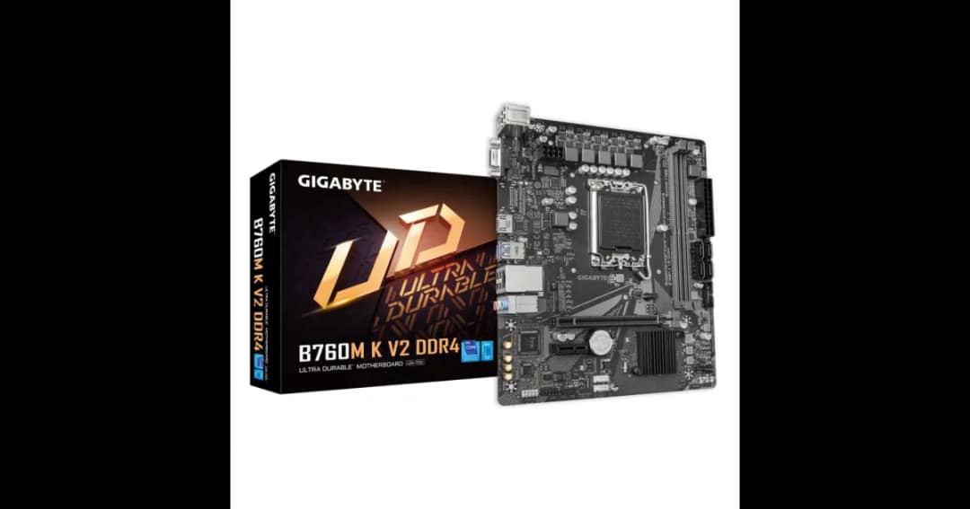 GIGABYTE B760M K V2 DDR4 mATX Motherboard