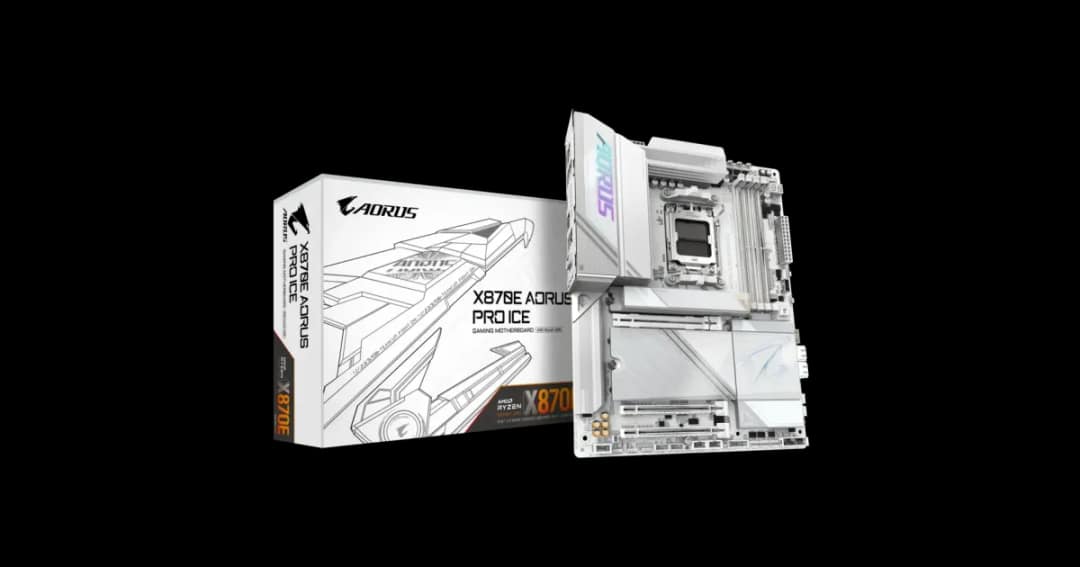 GIGABYTE X870E AORUS PRO ICE DDR5 AM5 ATX Motherboard
