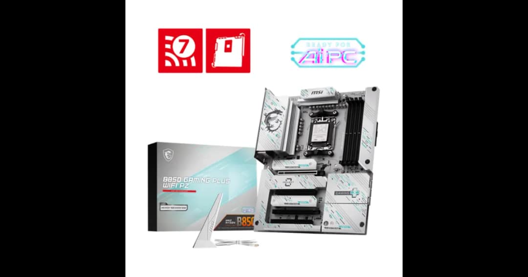 MSI B850 GAMING PLUS WIFI PZ AM5 ATX Motherboard