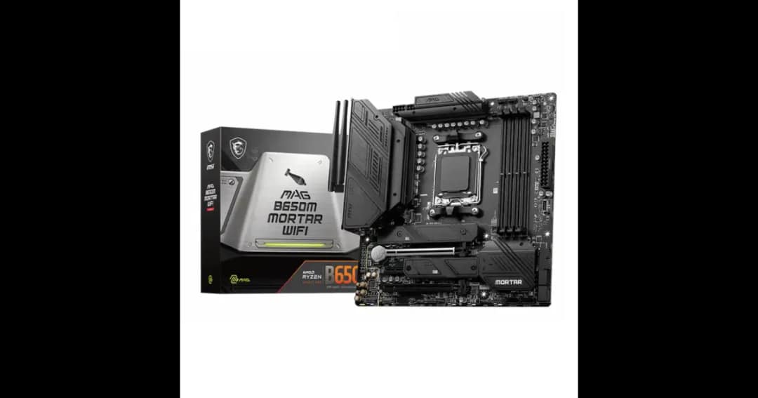 MSI MAG B650M MORTAR WIFI DDR5 AMD AM5 mATX Motherboard