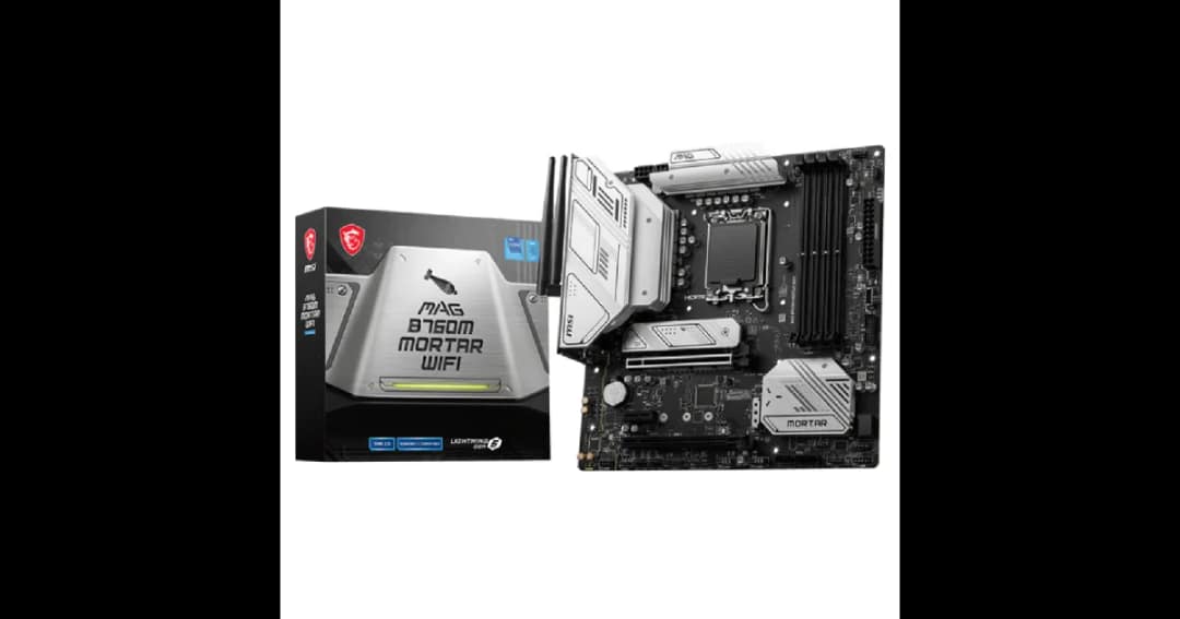 MSI MAG B760M MORTAR WIFI DDR5 mATX Motherboard