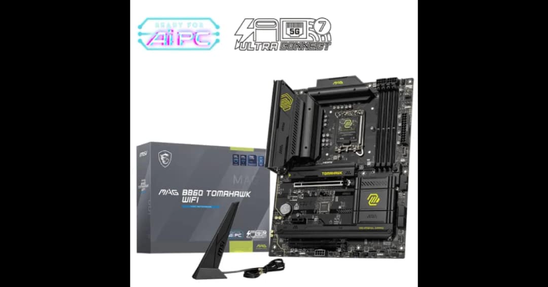 MSI MAG B860 TOMAHAWK WIFI LGA 1851 ATX Motherboard