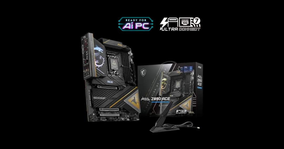 MSI MEG Z890 ACE LGA 1851 ATX Motherboard