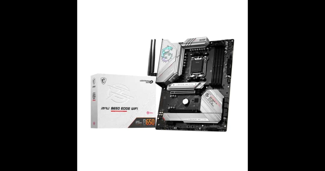 MSI MPG B650 EDGE WIFI DDR5 AMD AM5 ATX Motherboard
