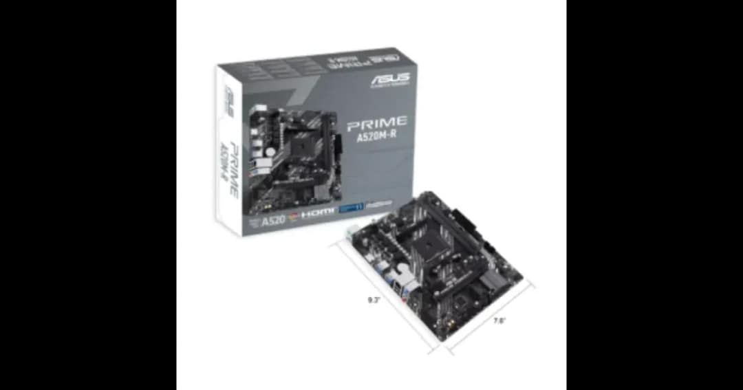 Asus PRIME A520M-R AM4 micro ATX Motherboard