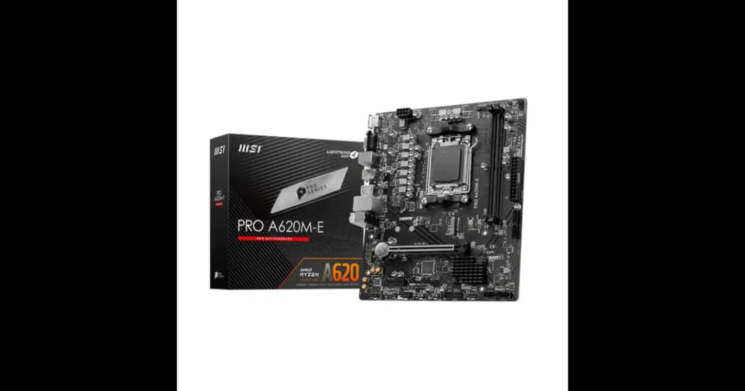 MSI PRO A620M-E AMD AM5 mATX Motherboard