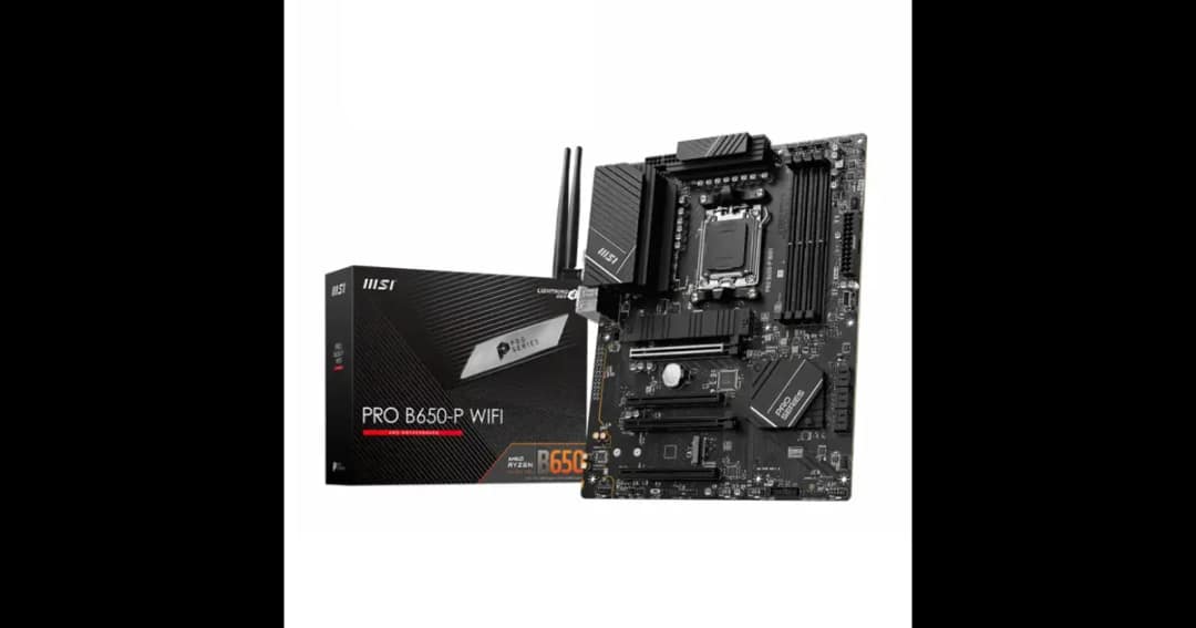 MSI PRO B650-P WIFI DDR5 AMD AM5 ATX Motherboard