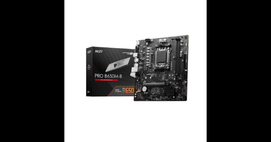 MSI PRO B650M-B DDR5 AMD AM5 m-ATX Motherboard