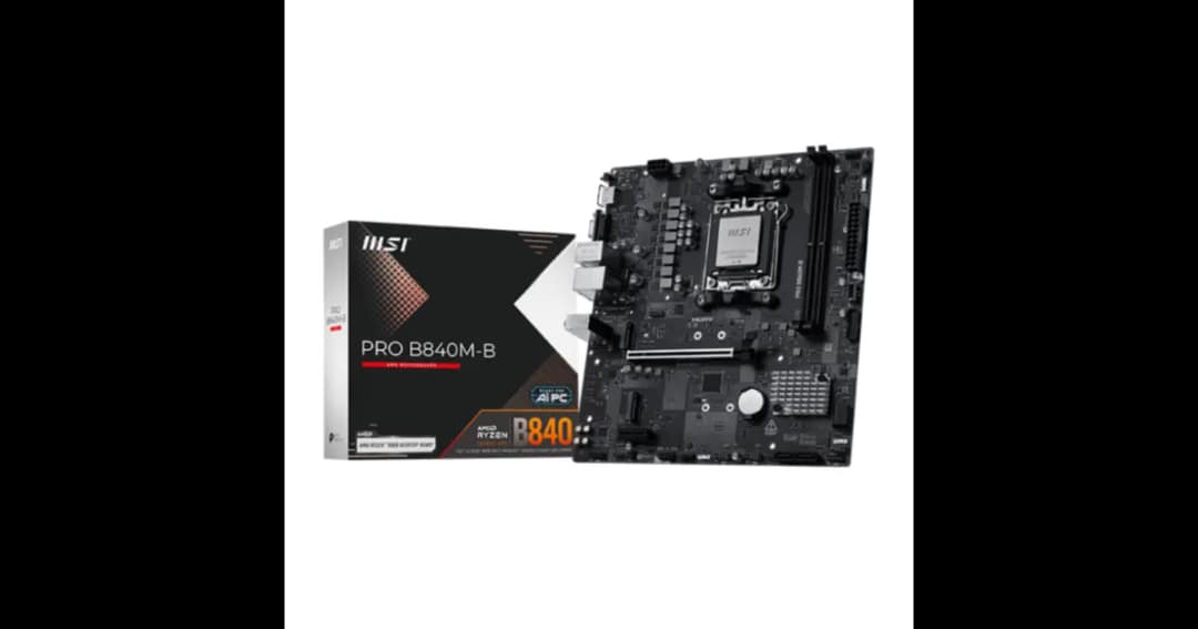MSI PRO B840M-B AMD AM5 mATX Motherboard