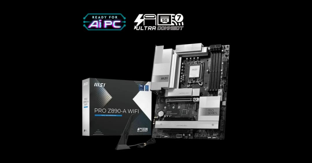 MSI PRO Z890-A WIFI LGA 1851 ATX Motherboard