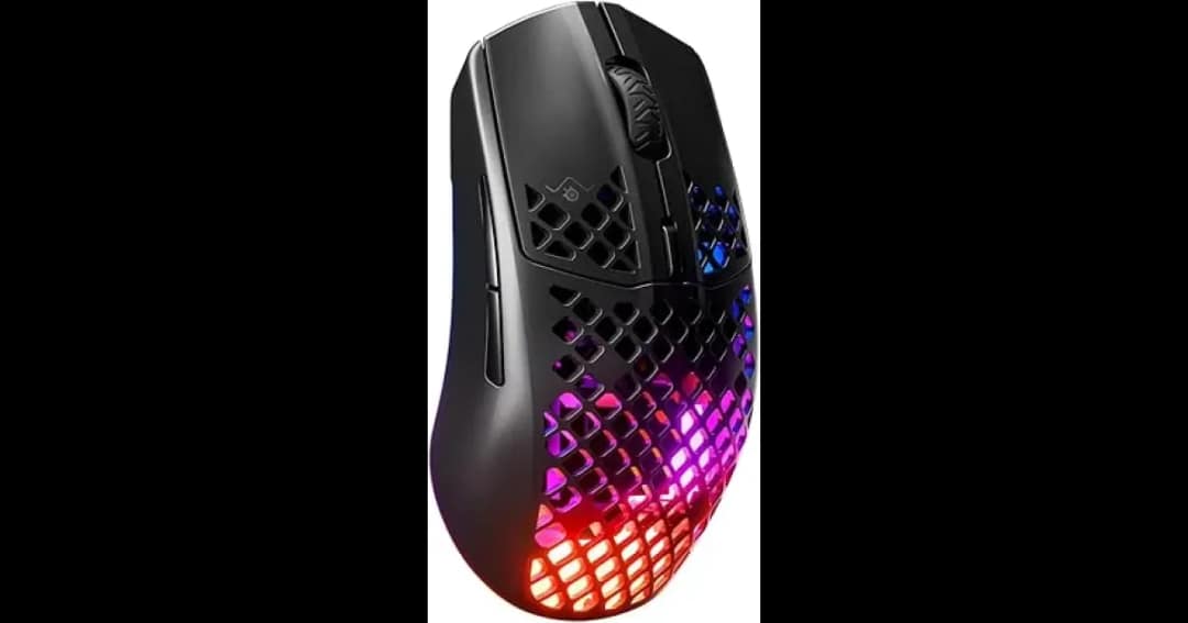 SteelSeries Aerox 3 Wireless (2022) Onyx RGB Gaming Mouse