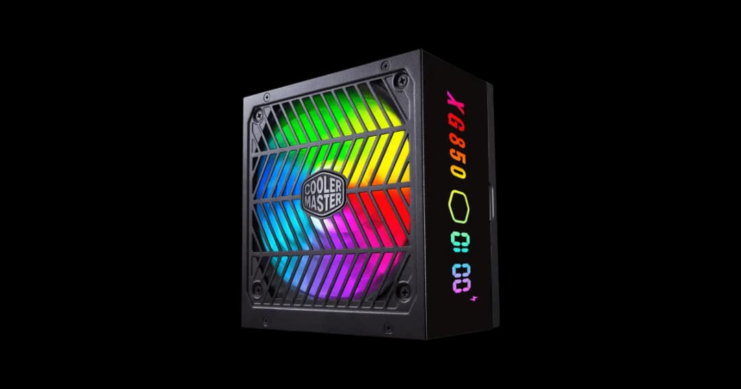 Cooler Master XG850 Plus Platinum Full Modular ARGB 850W Power Supply with Digital Options