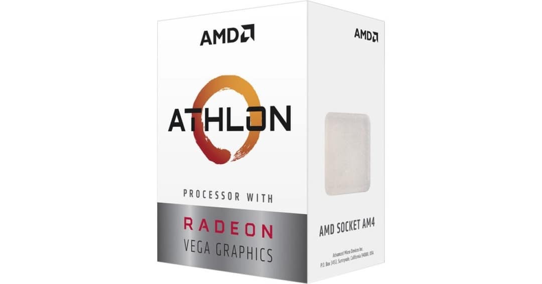 AMD Athlon 3000G Processor with Radeon Graphics
