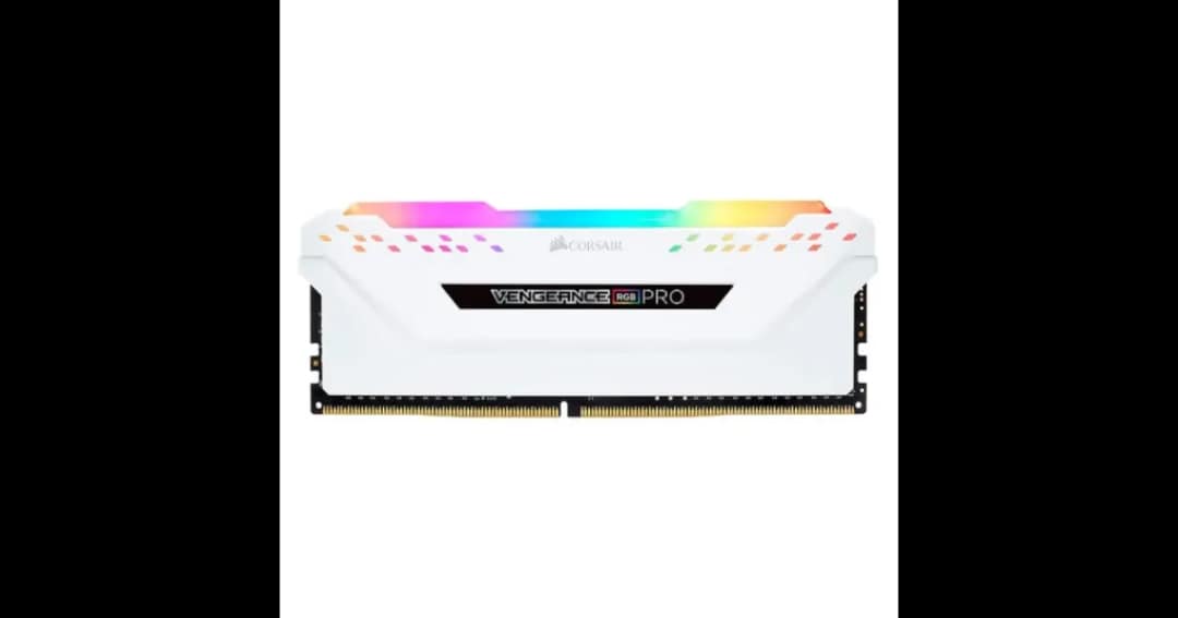Corsair VENGEANCE RGB PRO 8GB DDR4 3200MHz Desktop RAM White