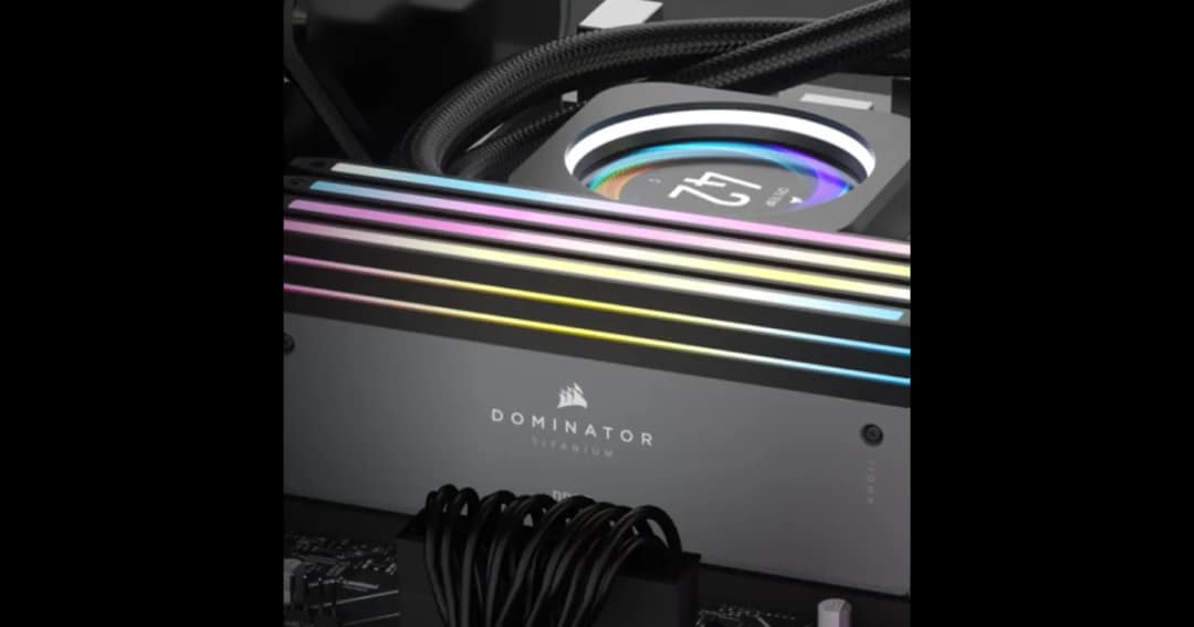 Corsair DOMINATOR TITANIUM RGB 32GB DDR5 6000MHz Desktop RAM