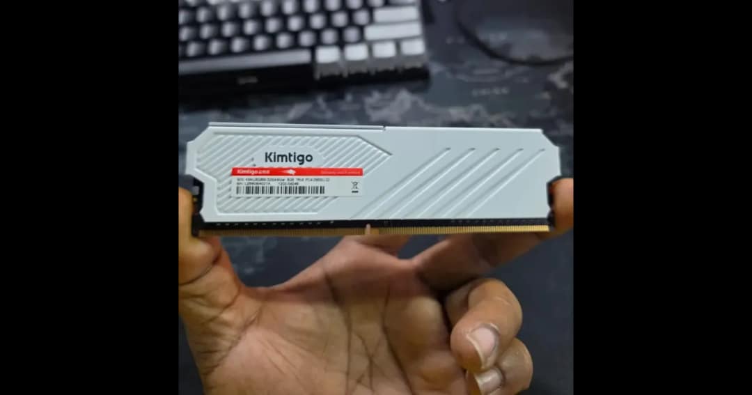 Kimtigo WOLFRINE 8GB 3200MHz DDR4 UDIMM Desktop RAM White
