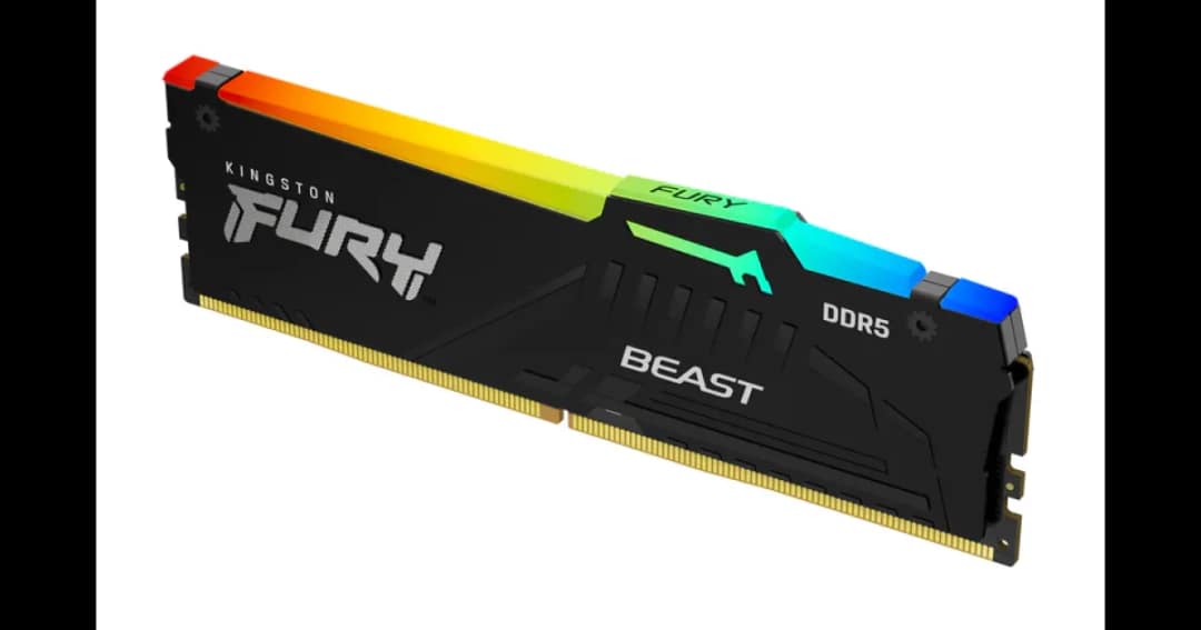 Kingston FURY Beast RGB 8GB DDR5 5600Mhz Desktop RAM