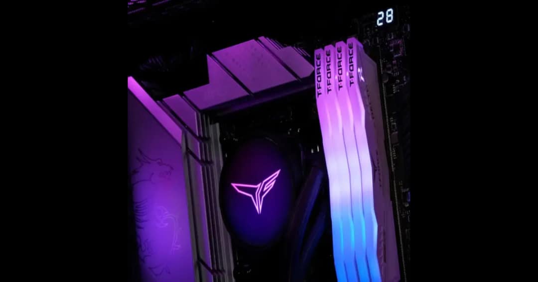 Team T-FORCE DELTA RGB 8GB DDR5 5600MHz Desktop RAM