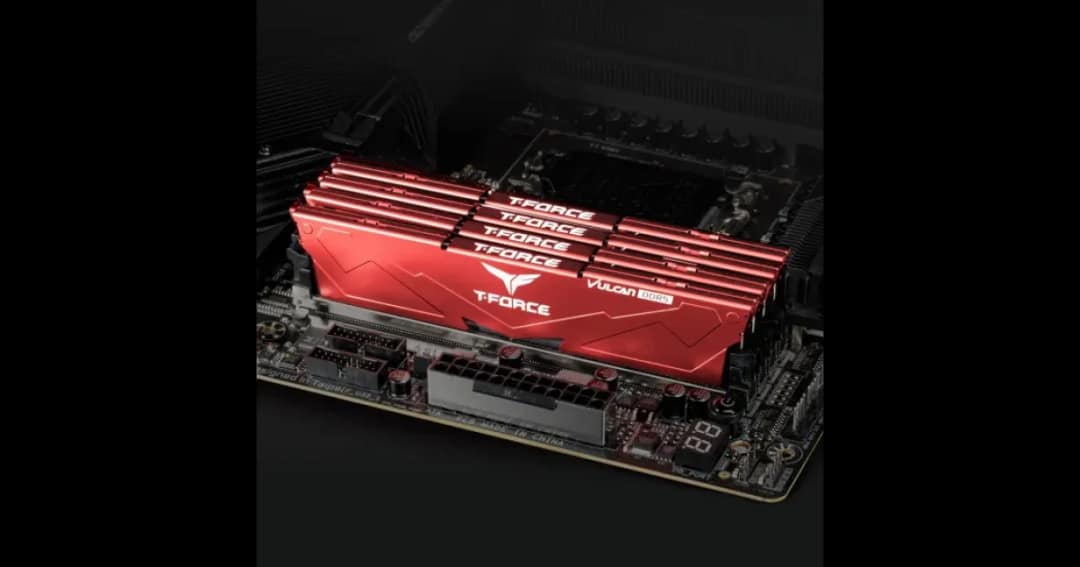 Team T-Force VULCAN RED 8GB DDR5 5600MHz Desktop RAM