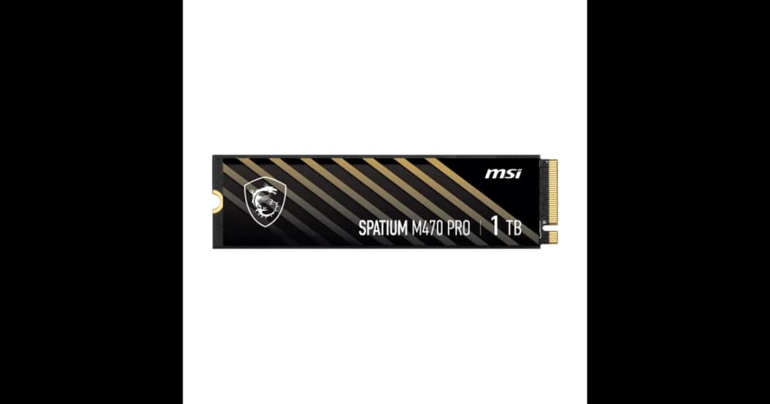 MSI SPATIUM M470 PRO 500GB PCIe 4.0 NVMe M.2 SSD