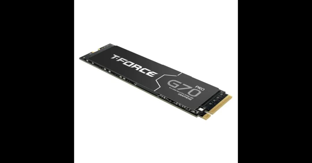 Team T-FORCE G70 PRO 1TB M.2 PCIe NVMe SSD With DRAM Cache & Graphene Heat