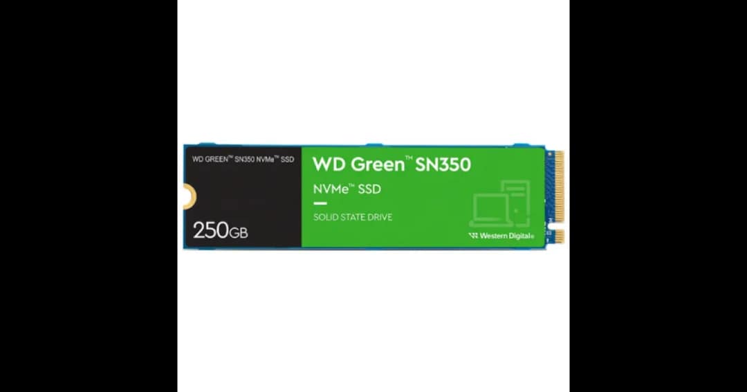 Western Digital Green SN350 250GB M.2 NVMe Gen3 SSD