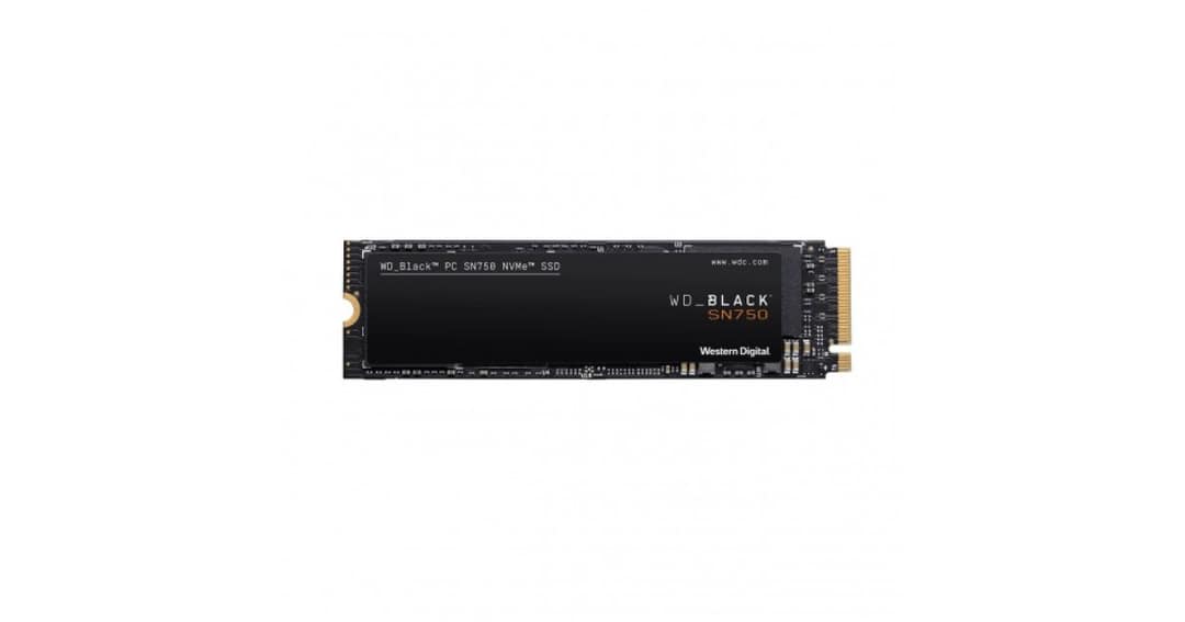 Western Digital Black SN750 500GB PCIe NVMe M.2 SSD
