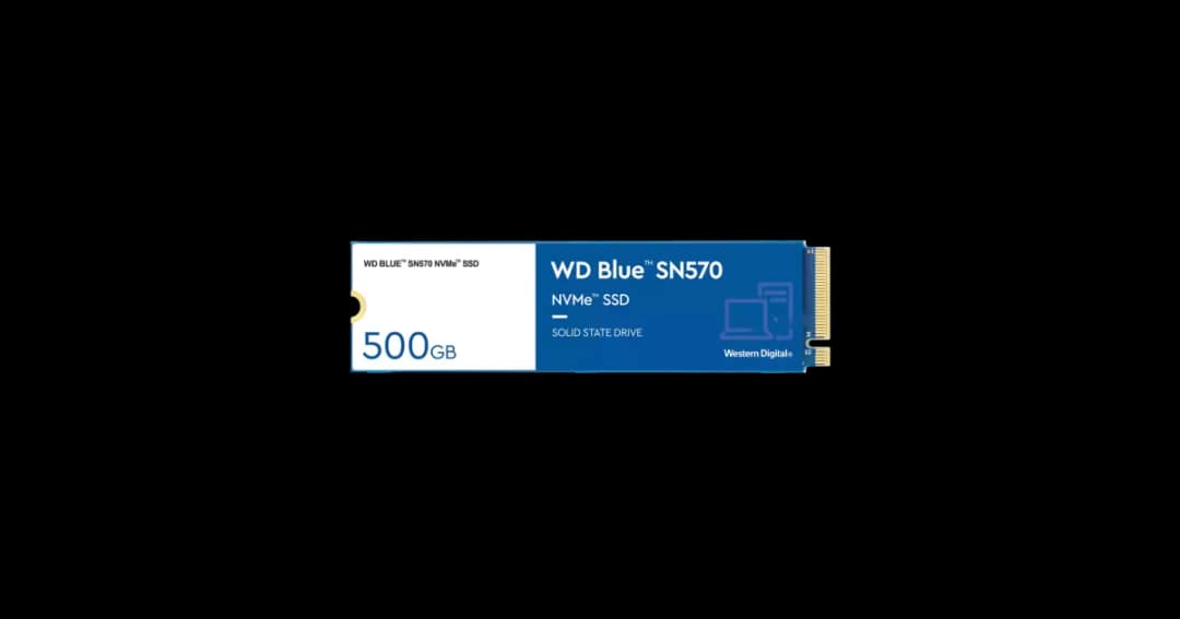 Western Digital Blue SN570 500GB M.2 2280 PCIe NVMe SSD