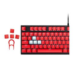 Corsair PBT Double-Shot Pro Keycap Mod Kit - ORIGIN Red