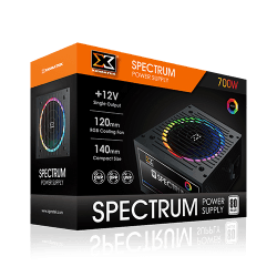 XIGMATEK SPECTRUM 700W 80PLUS White Power Supply