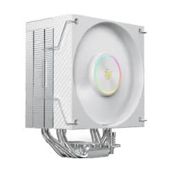 Acer Gadget C4GN White Single Tower Air CPU Cooler with ARGB & Temperature Display