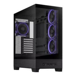 ASUS A31 PLUS Tempered Glass ARGB BTF Ready Mid Tower Casing Black