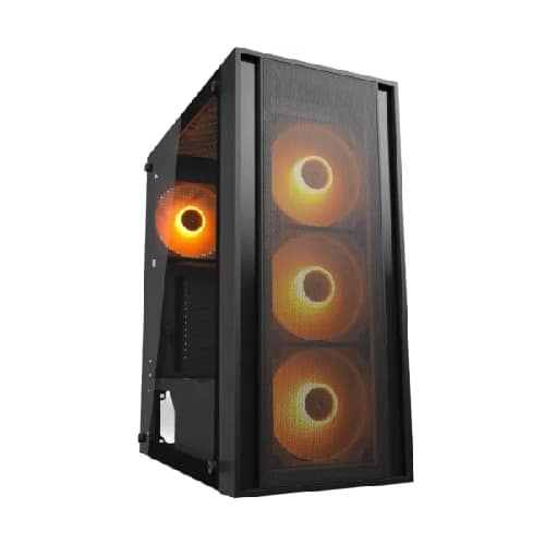 Cougar MX160 ARGB Mid Tower Gaming Casing Black
