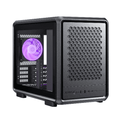 Cooler Master MasterFrame 400 Mesh Micro-ATX Open-Frame Case - Black