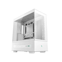 DeepCool CH690 DIGITAL Tempered Glass Panels Single Chamber ATX FISHTANK Case White