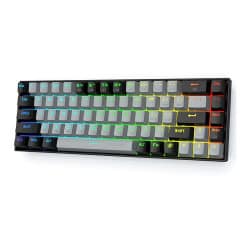 E-YOOSO Z686 Black Gray RGB 68 Keys Mechanical Keyboard