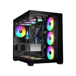 Gamdias AURA GC107 ELITE SPACIOUS PANORAMIC ARGB MID-TOWER ATX Case