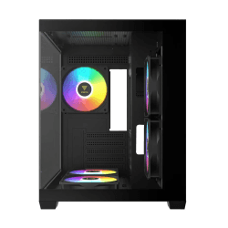 Gamdias AURA GC101M Mini Tower Black Micro-ATX Gaming Desktop Case