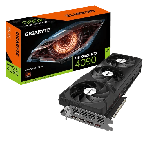 GIGABYTE GeForce RTX 4090 WINDFORCE V2 24G GDDR6X Graphics Card