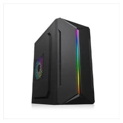 Golden Field 1715B Micro-ATX Desktop Casing - Black