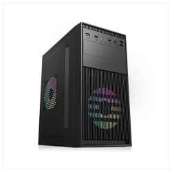 Golden Field 1718B Micro-ATX Desktop Casing - Black